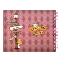 Gorjuss Notebook Layered Wirobound Just One Second (1139GJ03)